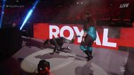 Nia Jax attacked R Truth to enter the men's Rumble match